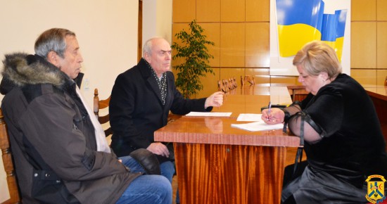 Особистий прийом громадян міським головою Особистий прийом громадян міським головою