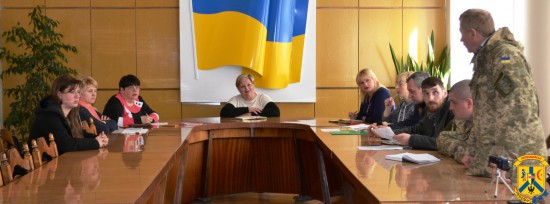 Засідання Центру допомоги учасникам антитерористичної операції Засідання Центру допомоги учасникам антитерористичної операції