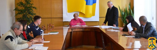 Засідання місцевої комісії з питань техногенно-екологічної безпеки та надзвичайних ситуацій Засідання місцевої комісії з питань техногенно-екологічної безпеки та надзвичайних ситуацій