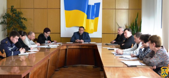 Засідання місцевої комісії з питань техногенно-екологічної безпеки та надзвичайних ситуацій Засідання місцевої комісії з питань техногенно-екологічної безпеки та надзвичайних ситуацій