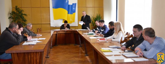 Засідання місцевої комісії з питань техногенно-екологічної безпеки та надзвичайних ситуацій Засідання місцевої комісії з питань техногенно-екологічної безпеки та надзвичайних ситуацій