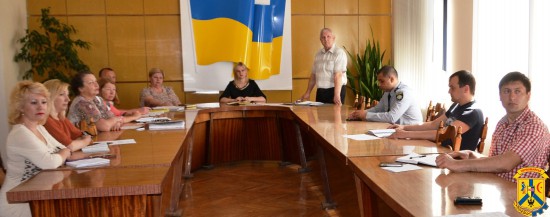Нарада про готовність евакуації міста Первомайська Нарада про готовність евакуації міста Первомайська