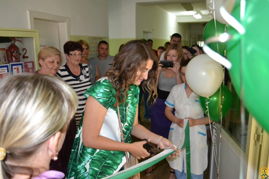 Урочисте відкриття відремонтованої палати Урочисте відкриття відремонтованої палати