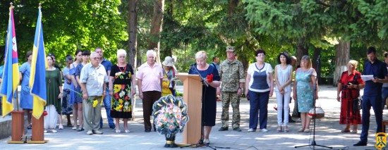 Урочистості з нагоди Дня скорботи і вшанування пам’яті жертв війни в Україні