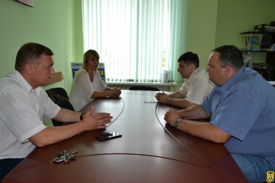 Робоча зустріч з представниками керівного складу ПАТ «Ощадбанк» Робоча зустріч з представниками керівного складу ПАТ «Ощадбанк»
