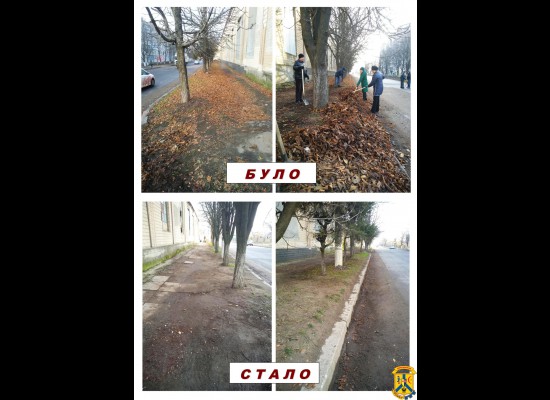 Заходи з прибирання території міста Заходи з прибирання території міста