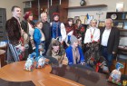 13 січня 2023 року міський голова Олег Демченко зустрів щедрувальників в день Преподобної Меланії