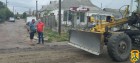 В Первомайській міській територіальній громаді продовжуються роботи по підсипці і грейдеруванню доріг, що не мають твердого покриття