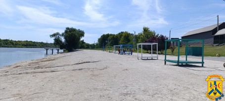 Пляж «Райдуга» готують до купального сезону