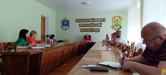 Олег Демченко провів робочу нараду, щодо поточних справ та реалізації запланованих проектів у всіх сферах життєдіяльності Первомайської громади