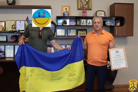 Очільник Первомайської міської територіальної громади отримав подяку від військовослужбовців