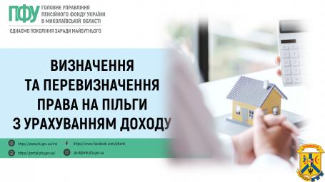 Визначення та перевизначення права на пільги з урахуванням доходу