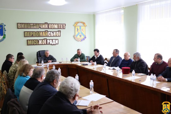 20 лютого 2025 року очільник Первомайської міської територіальної громади Олег Демченко провів зустріч із представниками всіх конфесій та духовними наставниками релігійних об’єднань громади 20 лютого 2025 року очільник Первомайської міської територіальної громади Олег Демченко провів зустріч із представниками всіх конфесій та духовними наставниками релігійних об’єднань громади