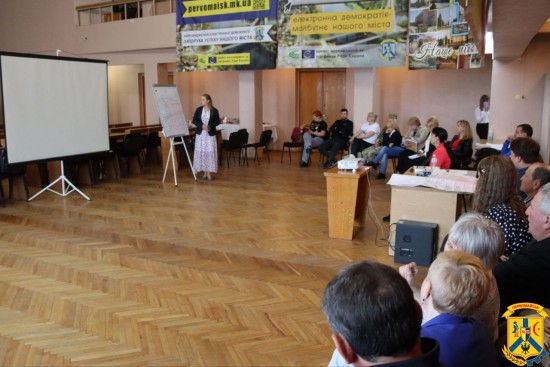 26 травня 2025 року в сесійній залі Первомайської міської ради відбулося засідання робочої групи з розробки та реалізації заходів з відновлення громади в межах проєкту Міжнародної організації з міграції (МОМ) «Відновлення та підтримка громад» 26 травня 2025 року в сесійній залі Первомайської міської ради відбулося засідання робочої групи з розробки та реалізації заходів з відновлення громади в межах проєкту Міжнародної організації з міграції (МОМ) «Відновлення та підтримка громад»