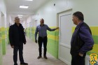 27 травня 2025 року очільник Первомайської міської територіальної громади Олег Демченко спільно із заступником міського голови здійснили робочий виїзд для огляду стану ремонтних робіт у лікувальних комплексах медичного закладу