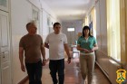 25 червня 2025 року очільник Первомайської міської територіальної громади Олег Демченко разом із керуючим справами виконавчого комітету Тетяною Данильченко здійснили робочий виїзд до нарко-психіатричного диспансерного відділення