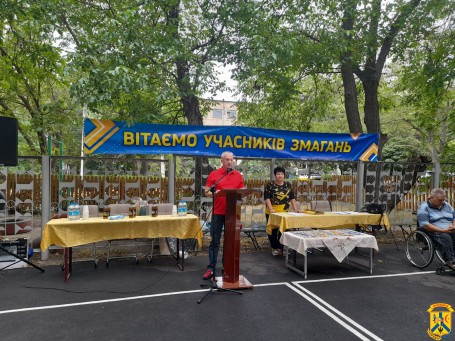 18 липня 2025 року на спортивному майданчику по вулиці Корабельній, 20 у Первомайську відбувся особливий захід &mdash; спортивні змагання для людей з інвалідністю, які стали яскравою подією літа