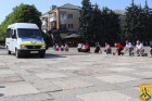 22 липня 2025 року на центральній площі імені Тараса Шевченка в місті Первомайськ громада в жалобі схилила голови у скорботному прощанні з Героєм — солдатом Євсєєвим Олексієм Олександровичем