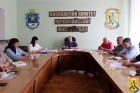 26 серпня 2025 року у залі виконавчого комітету відбулася чергова апаратна нарада під головуванням очільника Первомайської міської територіальної громади Олега Демченка