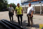 5 серпня 2025 року представники керівництва Первомайської міської територіальної громади провели виїзну інспекцію на об’єкт реконструкції системи водопостачання в мікрорайоні «Фрегат»