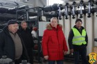 17 лютого 2026 року на будівельний майданчик нової очисної споруди води ОСВ-1 з черговим робочим виїздом прибули очільник Первомайської міської територіальної громади Олег Демченко
