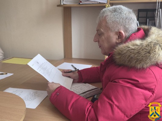 18 лютого 2026 року очільник Первомайської міської територіальної громади Олег Демченко провів виїзний особистий прийом громадян у селі Грушівка Грушівського старостинського округу