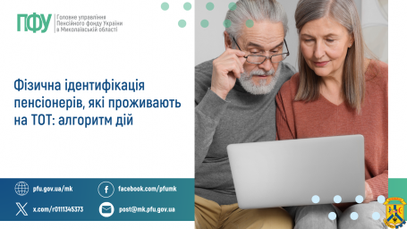 Фізична ідентифікація пенсіонерів, які проживають на ТОТ: алгоритм дій