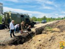 21 травня 2026 року очільник Первомайської міської територіальної громади Олег Демченко спільно з першим заступником міського голови Дмитром Малішевським здійснили черговий робочий виїзд до мікрорайону &laquo;Фрегат&raquo;, де триває реалізація міжнародного проєкту