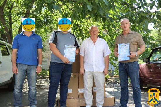 Напередодні Дня Державного Прапора України та 35-ї річниці Незалежності нашої держави очільник Первомайської міської територіальної громади Олег Демченко спільно з першим заступником міського голови зустрівся з представниками військової частини